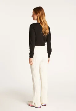 Montagut Pocket pants in wool blend - Carmen