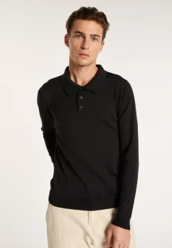 Montagut Polo collar sweater in wool - Eni