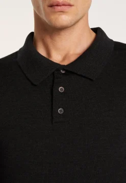 Montagut Polo collar sweater in wool - Eni