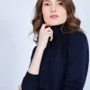 Montagut Polo neck jumper in merino wool - Elisaa