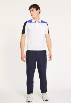 Montagut Polo shirt Fil Lumiere tricolore - Fadel