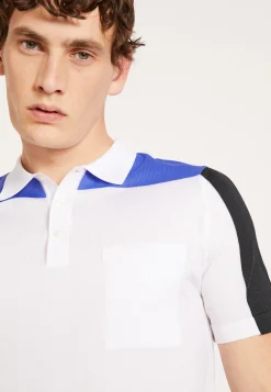 Montagut Polo shirt Fil Lumiere tricolore - Fadel