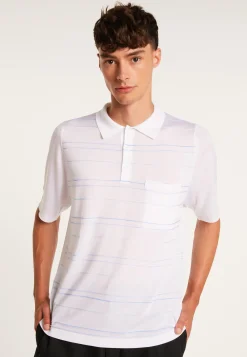 Montagut Polo shirt in Fil Lumière stripes - Aldo