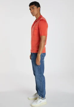 Montagut Polo shirt in Fil Lumière stripes - Aldo
