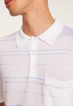 Montagut Polo shirt in Fil Lumière stripes - Aldo