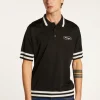 Montagut Polo shirt in light thread and stripes - Montmartre