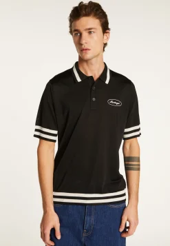 Montagut Polo shirt in light thread and stripes - Montmartre