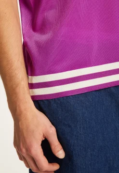 Montagut Polo shirt in light thread and stripes - Montmartre
