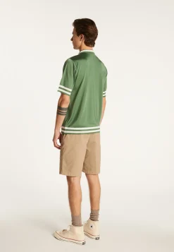 Montagut Polo shirt in light thread and stripes - Montmartre