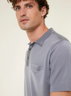 Montagut Polo shirt made of Fil lumière - Vadim