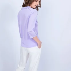 Montagut Polo shirt made of Fil Lumière - Murielle