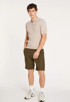 Montagut Poloshirt aus Baumwolle und Merinowolle – Loup