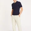 Montagut Poloshirt aus Baumwolle und Merinowolle – Loup