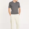 Montagut Poloshirt aus Baumwolle und Merinowolle – Loup