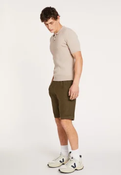 Montagut Poloshirt aus Baumwolle und Merinowolle – Loup
