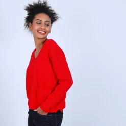 Montagut Pull ample avec poche - Balba