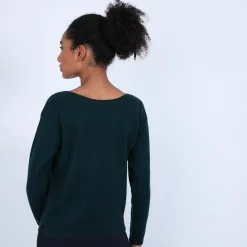 Montagut Pull col bateau avec petite poche - Bal