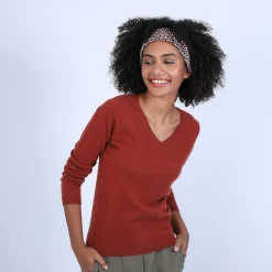 Montagut Pull col V en cachemire - Bijou