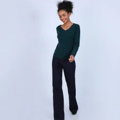 Montagut Pull col V en cachemire - Bijou
