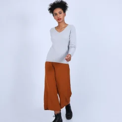 Montagut Pull col V en cachemire - Bijou