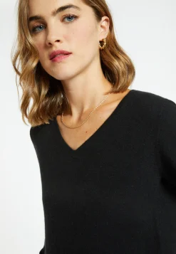 Montagut Pull col V en cachemire - Bijou