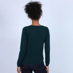 Montagut Pull col V en cachemire - Bijou