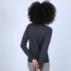 Montagut Pull col V en cachemire - Bijou