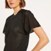 Montagut Ribbed Fil Lumiere T-shirt - Malory