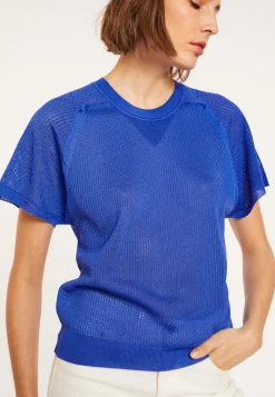 Montagut Ribbed Fil Lumiere T-shirt - Malory