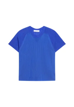 Montagut Ribbed Fil Lumiere T-shirt - Malory