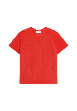 Montagut Ribbed Fil Lumiere T-shirt - Malory