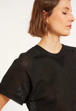 Montagut Ribbed Fil Lumiere T-shirt - Malory