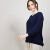 Montagut Ribbed knit V-neck sweater - Bulle