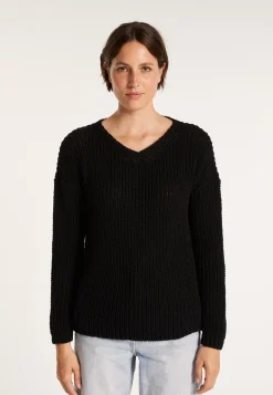 Montagut Ribbed knit V-neck sweater - Bulle