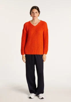 Montagut Ribbed knit V-neck sweater - Bulle