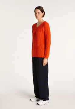 Montagut Ribbed knit V-neck sweater - Bulle
