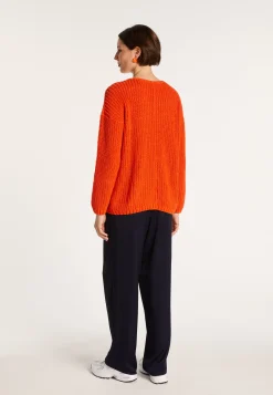 Montagut Ribbed knit V-neck sweater - Bulle