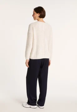 Montagut Ribbed knit V-neck sweater - Bulle