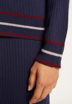 Montagut Ribbed wool cardigan - Emblème