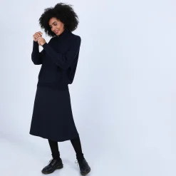 Montagut Roll-neck batwing jumper - Bob