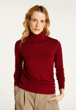 Montagut Roll-neck jumper in merino wool - Beha