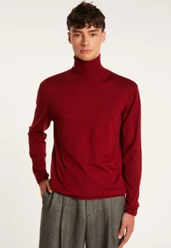 Montagut Roll-neck jumper in merino wool - Enzo