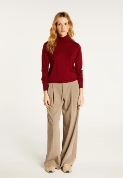 Montagut Roll-neck jumper in merino wool - Beha