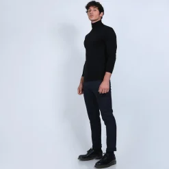 Montagut Roll-neck jumper in merino wool - Enzo
