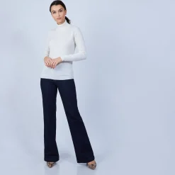 Montagut Roll-neck jumper in merino wool - Beha