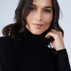 Montagut Roll-neck jumper in merino wool - Beha