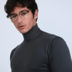 Montagut Roll-neck jumper in merino wool - Enzo