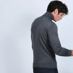 Montagut Roll-neck jumper in merino wool - Enzo