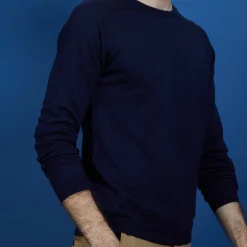 Montagut Round neck cashmere and linen sweater - Bandit