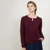 Montagut Round neck cashmere cardigan - Ballet